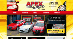 Desktop Screenshot of apexautoworks.com.au